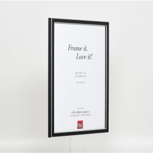 Effect Cadre photo en bois massif Profil 39 noir 40x60 cm verre musée