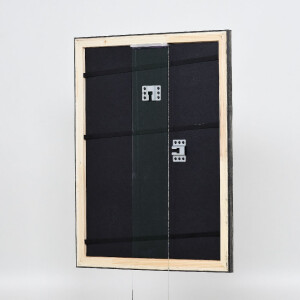 Cadre photo en bois Effect Profil 40 Platin 45x60 cm verre museum