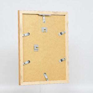 Cadre photo en bois Profil 41 Antikgold 70x70 cm avec verre musée