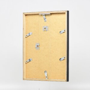 Cadre photo en bois effet profil 42, verre muséum doré antique 9x13 cm