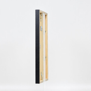 Cadre photo en bois profil 42, verre de musée antikgold 40x40 cm