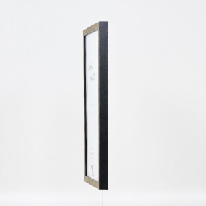 Cadre photo en bois effet 42, verre musée antique doré 42x59,4 cm