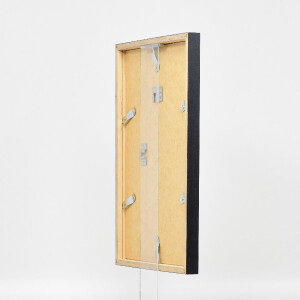 Cadre photo en bois effet 42, verre musée antique doré 70x70 cm