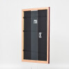 Cadre photo en bois Profil 43 rouge 23x70 cm avec verre musée