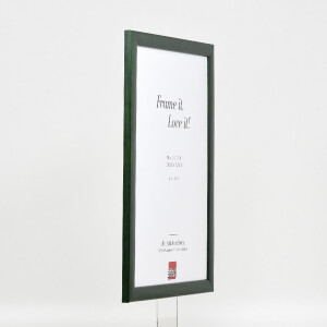 Cadre photo en bois tannegre 40x60 cm, verre musée UV 70%