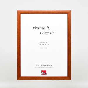 Cadre photo en bois profil 43 marron 45x80 cm