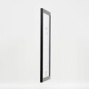 Cadre photo bois profil 43 noir 50x100 cm verre musée