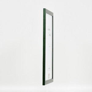 Cadre photo en bois profil 43 tannegreen 62x93 cm verre musée