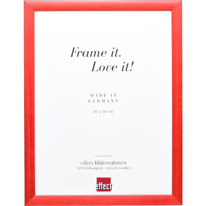 Cadre photo en bois lachs 70x70 cm, verre musée UV 70%