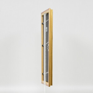 Cadre photo en bois doré baroque 62x93 cm verre musée UV 70%