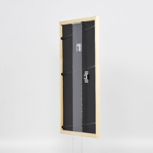 Cadre photo bois pin profil 45 18x27 cm verre musée