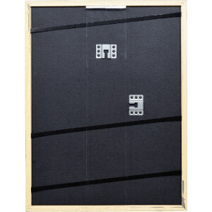 Cadre photo bois profil 66 antikgold 10x10 cm verre musée