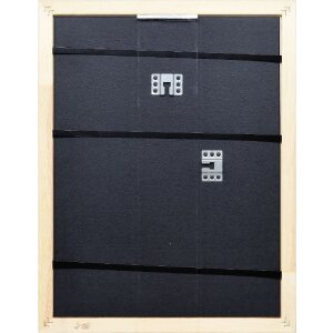 Cadre photo en bois chêne profil 71 25x35 cm avec verre musée