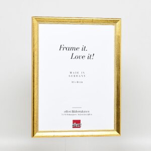 Effect Cadre photo en bois Profil 85 Or 30x45 cm verre musée