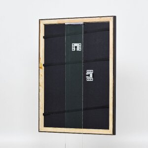 Effect Cadre photo en bois Profil 85 Noir 10,5x14,8 cm Verre de musée