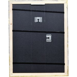 Cadre photo bois baroque doré 25x60 cm avec verre musée