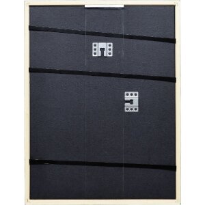 Cadre photo bois profilé haut de gamme tannengrün 50x70 cm verre musée