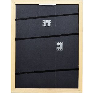 Cadre photo bois Profil Top Pro platine 23x70 cm verre musée