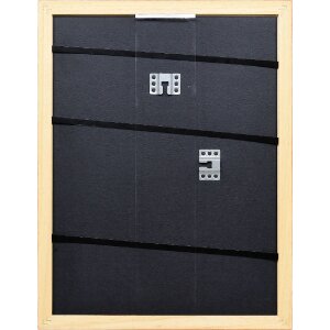 Cadre photo bois Top Pro orange 40x40 cm verre musée