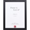 Efffect Cadre en bois Profil 55 Cadre maillot 50x70 cm noir verre clair
