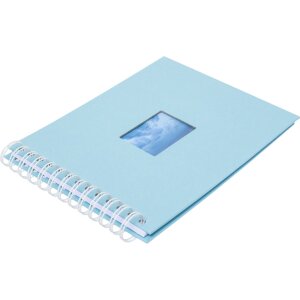 HNFD Album spirale BULDANA aqua 23x17 cm 40 pages blanches