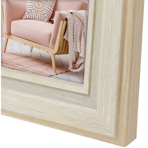 Cadre photo en bois ZEP Termoli beige 20x25 cm