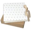 ZEP Album photo Deluxe blanc 25x25 cm 60 pages blanches coeurs