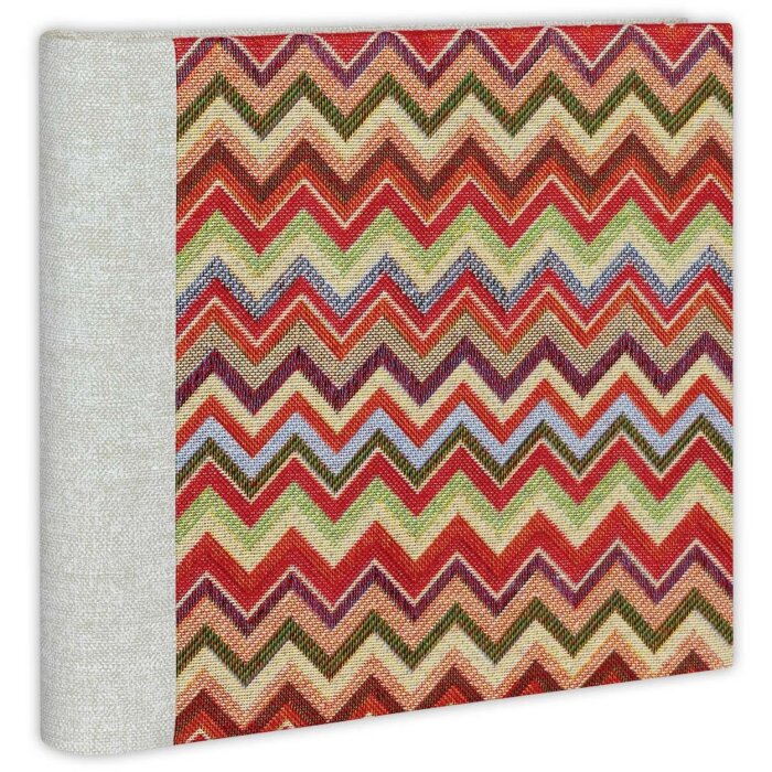 Album photo ZEP Ines rouge 25x25 cm 60 pages blanches