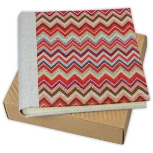 Album photo ZEP Ines rouge 25x25 cm 60 pages blanches