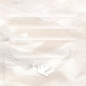 ZEP Album photo communion calice 24x24 cm 40 pages blanches