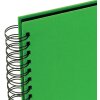 Album spirale ZEP Misty vert 21x16 cm 50 pages noires