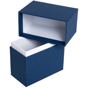 HNFD Boîte à photos Parda 300 photos 10x15 cm Jeans 11x5,5x16 cm