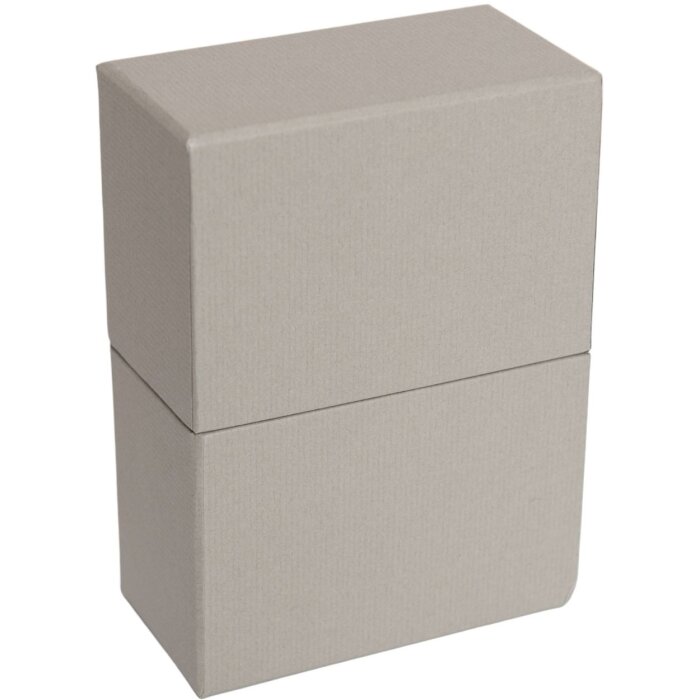 HNFD Boîte à photos Parda 300 photos 10x15 cm taupe col debout haut
