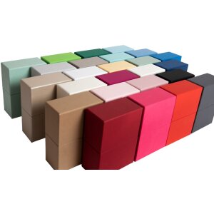 HNFD Boîte à photos Parda 300 photos 10x15 cm taupe col debout haut