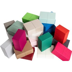 HNFD Boîte à photos Parda 300 photos 10x15 cm taupe col debout haut