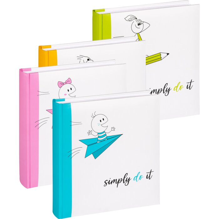 Album pour enfants Walther Explorer 26x25 cm 50 pages blanches