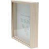 Tirelire en bois Deknudt S68VD1 nature 18x18 cm