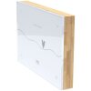 Cadre bambou Deknudt avec acryliqueglas et fermeture magnétique S68VE1 naturel 10x15 cm