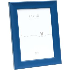 Cadre en bois S45Y Deknudt bleu 13x18 cm