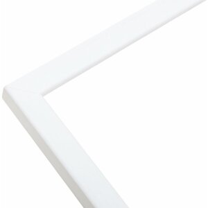 Cadre en bois Deknudt S41JK1 blanc 29,7x42 cm