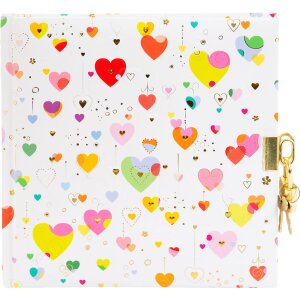 Goldbook journal intime Heart to Heart light 16,5x16,5 cm...