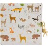 Goldbook journal intime Woodland charm marron 16,5x16,5 cm 96 pages blanches
