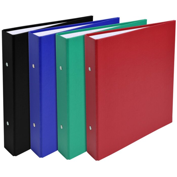 Classeur à anneaux Exacompta PP pelliculé 2 anneaux 40 mm 23x21 cm DIN A5