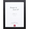 Effect Cadre photo en bois Profil 52 noir 20x25 cm verre antireflet