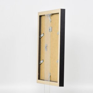 Effect Cadre photo en bois Profil 52 noir 25x35 cm verre normal