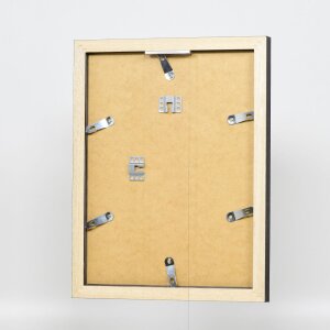 Effect Cadre photo en bois Profil 52 noir 30x40 cm verre normal