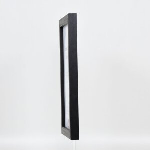 Effect Cadre photo en bois Profil 52 noir 40x40 cm verre artistique