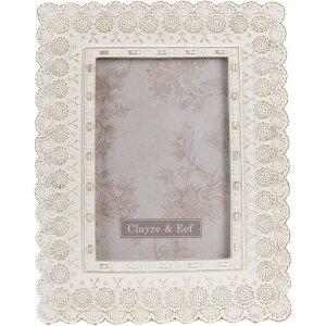 Clayre & Eef 2F0940 Cadre photo 16x2x21 cm - 10x15 cm...