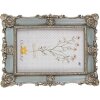 Clayre & Eef 2F0995 Cadre photo 15x2x20 cm Bleu Vintage Design 10x15 cm