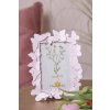 Clayre & Eef 2F1015 Cadre photo 16x2x21 cm - 10x15 cm rose